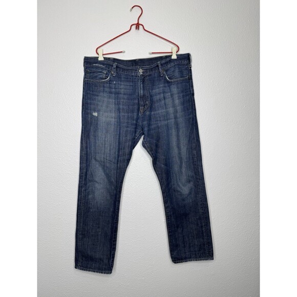 Denim & Supply Ralph Lauren Jeans Mens 41x30 Straight Leg Denim Blue Dark Wash - Picture 1 of 16